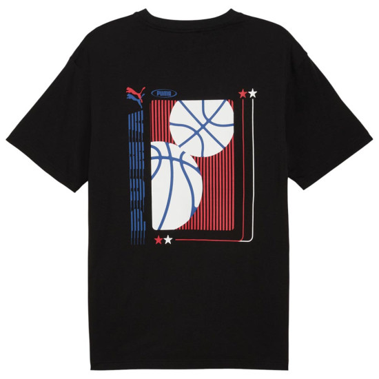 Puma Ανδρική κοντομάνικη μπλούζα Graphic Relaxed Tee